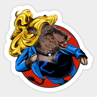 Black Peccary Sticker